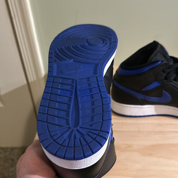 Air Jordan 1 MID hyper royal blue/black - Picture 4 of 10